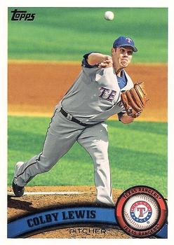 2011 Topps #352 Colby Lewis Front