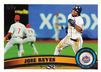 2011 Topps #380 Jose Reyes Front