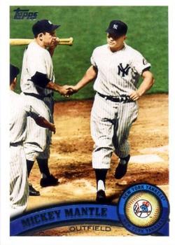 2011 Topps #450 Mickey Mantle Front