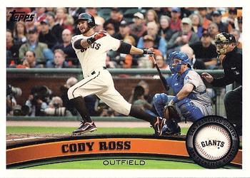 2011 Topps #648 Cody Ross Front