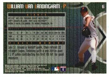 1995 Finest - Refractors #6 William Van Landingham Back