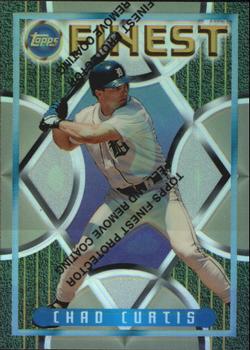 1995 Finest - Refractors #263 Chad Curtis Front