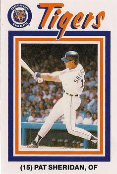 1988 Pepsi/Kroger Detroit Tigers #15 Pat Sheridan Front