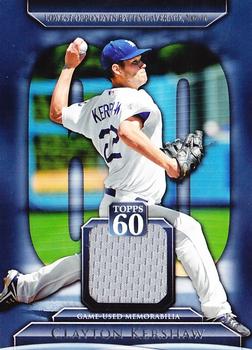 2011 Topps - Topps 60 Relics #T60R-CK Clayton Kershaw Front