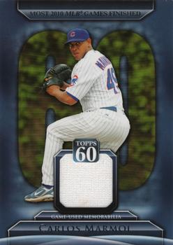 2011 Topps - Topps 60 Relics #T60R-CM Carlos Marmol Front