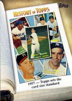 2011 Topps - History of Topps #HOT-4 1957 - Topps Sets The Card Size Standard Front