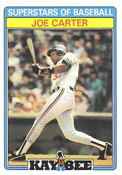 1987 Topps Kay-Bee Superstars of Baseball #9 Joe Carter Front