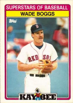 1989 Topps Kay-Bee Superstars of Baseball #1 Wade Boggs Front