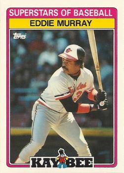 1989 Topps Kay-Bee Superstars of Baseball #23 Eddie Murray Front