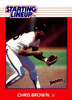 1988 Kenner Starting Lineup Cards #3397103060 Chris Brown Front