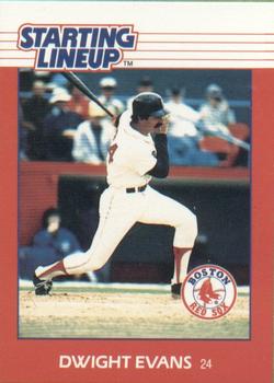 1988 Kenner Starting Lineup Cards #3397117020 Dwight Evans Front