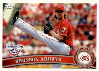 2011 Topps Opening Day #53 Bronson Arroyo Front