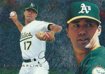 1995 Flair #72 Ron Darling Front