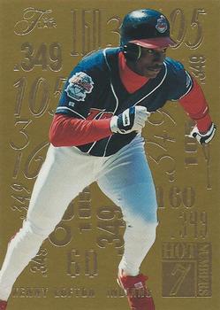 1995 Flair - Hot Numbers #5 Kenny Lofton Front