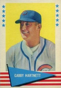 1961 Fleer Baseball Greats (F418-3) #41 Gabby Hartnett Front