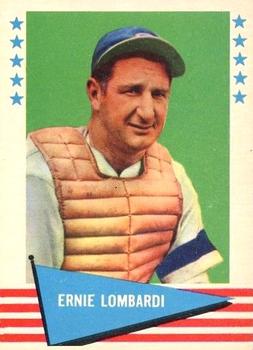 1961 Fleer Baseball Greats (F418-3) #55 Ernie Lombardi Front