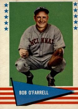 1961 Fleer Baseball Greats (F418-3) #131 Bob O'Farrell Front