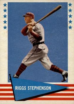 1961 Fleer Baseball Greats (F418-3) #140 Riggs Stephenson Front