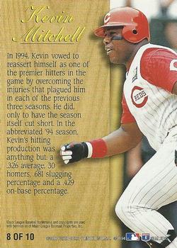 1995 Fleer - Lumber Company #8 Kevin Mitchell Back