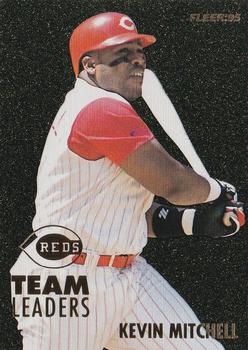 1995 Fleer - Team Leaders #17 Kevin Mitchell / Jose Rijo Front