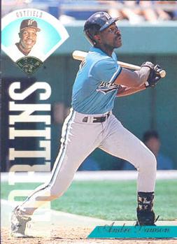 1995 Leaf #316 Andre Dawson Front