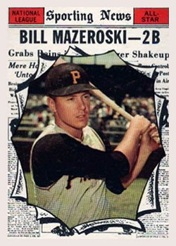 1961 Topps #571 Bill Mazeroski Front
