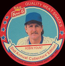 1989 King B Discs #13 Robin Yount Front