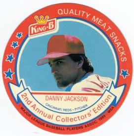 1989 King B Discs #23 Danny Jackson Front