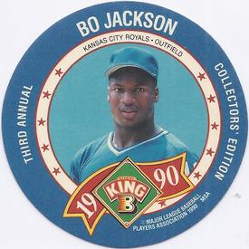 1990 King B Discs #17 Bo Jackson Front
