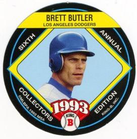 1993 King B Discs #16 Brett Butler Front