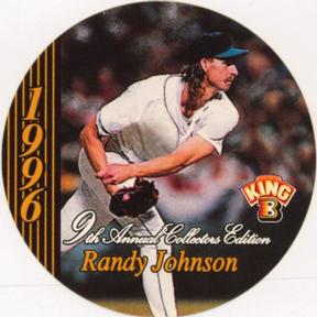 1996 King B Discs #5 Randy Johnson Front