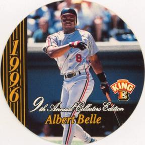 1996 King B Discs #9 Albert Belle Front