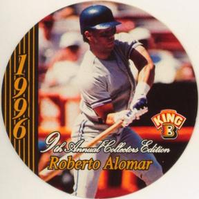 1996 King B Discs #20 Roberto Alomar Front
