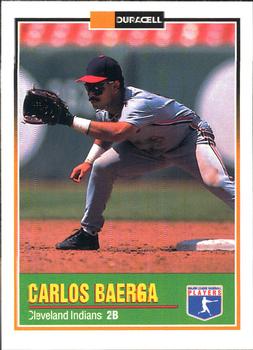 1993 Duracell Power Players I #15 Carlos Baerga Front