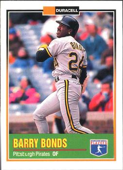 1993 Duracell Power Players I #17 Barry Bonds Front