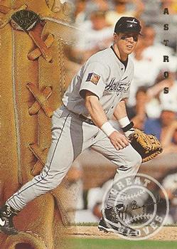 1995 Leaf - Great Gloves #1 Jeff Bagwell  Front