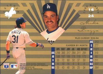 1995 Leaf Limited - Gold #16 Mike Piazza Back