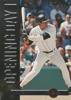 1995 Leaf - Opening Day #7 Jose Canseco Front