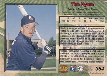 1995 Pacific #364 Tim Hyers Back