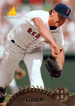 1995 Pinnacle #2 Roger Clemens Front