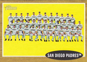 2011 Topps Heritage #22 San Diego Padres Front