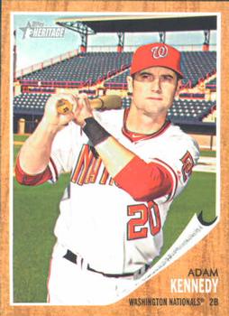 2011 Topps Heritage #27 Adam Kennedy Front
