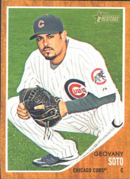 2011 Topps Heritage #66 Geovany Soto Front