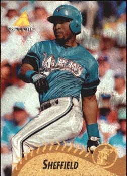 1995 Pinnacle - Museum Collection #119 Gary Sheffield Front