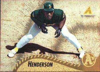 1995 Pinnacle - Museum Collection #201 Rickey Henderson Front
