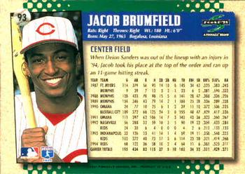 1995 Score #93 Jacob Brumfield Back