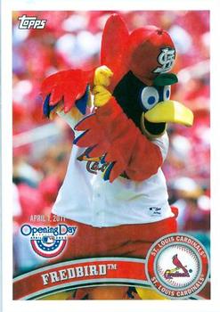 2011 Topps Opening Day - Mascots #M-21 Fredbird Front