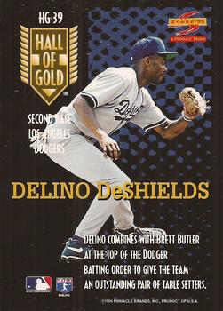 1995 Score - Hall of Gold #HG39 Delino DeShields Back