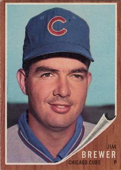 1962 Topps #191 Jim Brewer Front