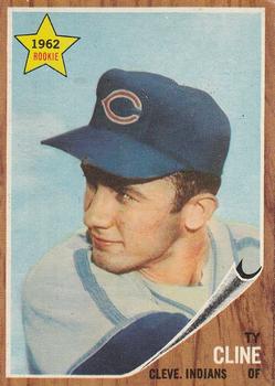 1962 Topps #362 Ty Cline Front